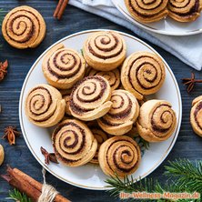 Low Carb Zimtschnecken-Kekse