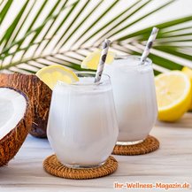 Kokos-Zitronen-Cocktail