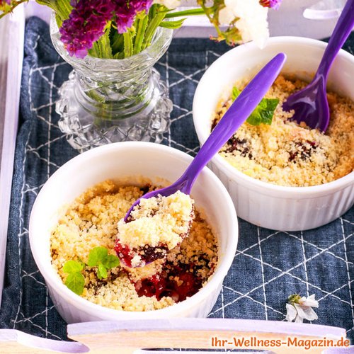 Low Carb Beeren-Crumble