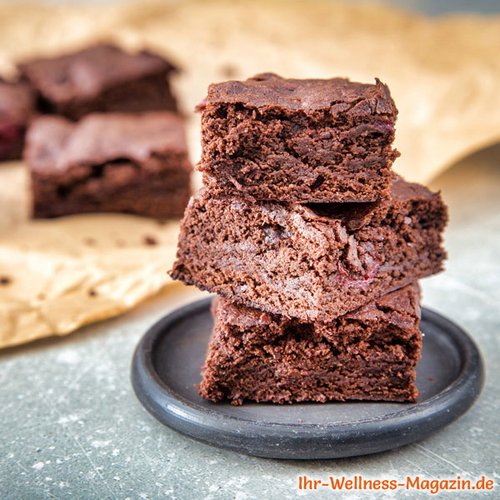 Low-Carb-Brownies mit Quark und Kokosmehl