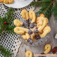 Low Carb Spritzgebäck mit Schokospitzen