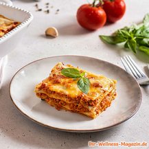 Low-Carb-Lasagne mit Hackfleisch