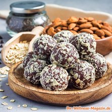 Schoko-Energy-Balls mit Haferflocken