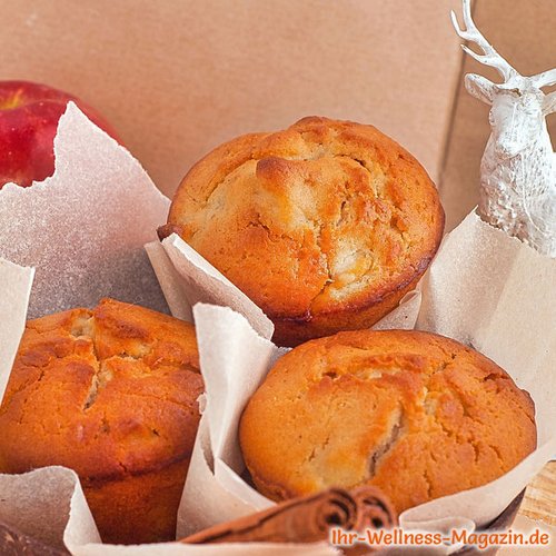 Low Carb Apfelmus-Muffins