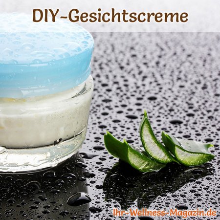 Pflegecreme mit Aloe Vera selber machen