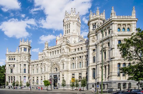Sehenswürdigkeiten in Madrid: Palast Cibeles
