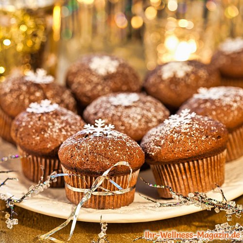 Weihnachtliche Low Carb Zimt-Muffins