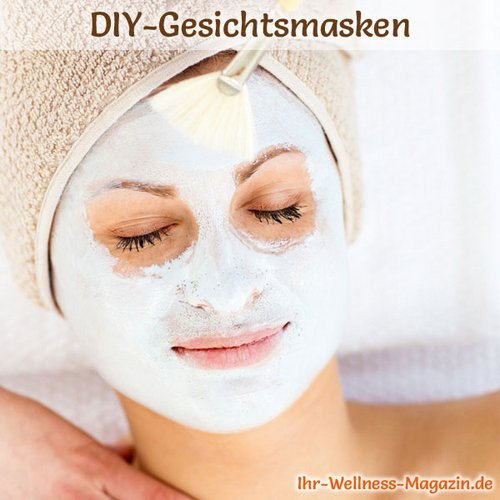 Gesichtsmaske mit Quark selber machen