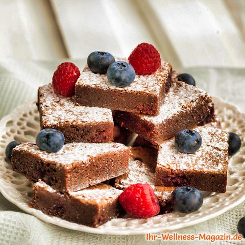 Low Carb Protein-Brownies mit Eiweißpulver