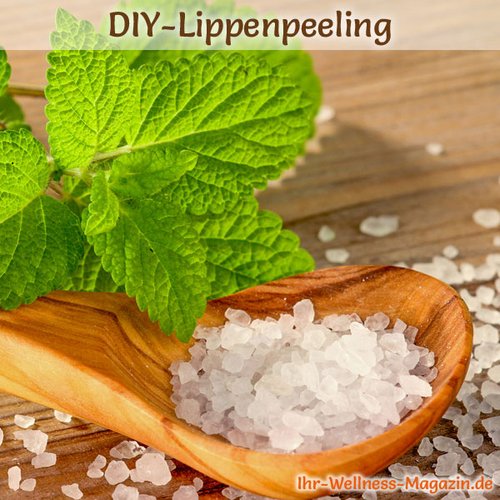 Veganes DIY-Lippenpeeling mit Minzgeschmack