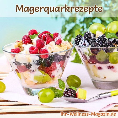 Obstsalat mit Quarkcreme