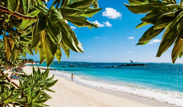 Belle Mare auf der Insel Mauritius: Strand Urlaub auf der Insel Mauritius