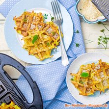 Low Carb Skyr-Waffeln mit Parmesan