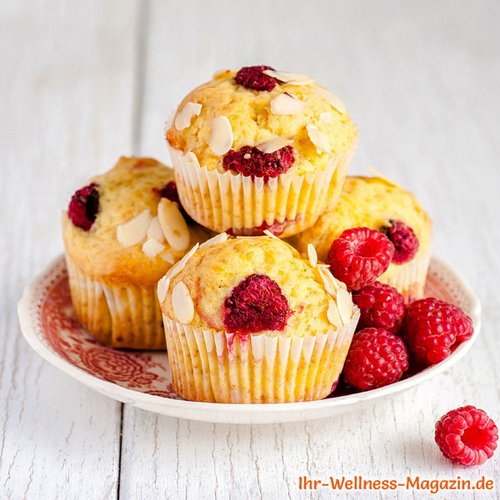 Low Carb Himbeer-Zitronen-Muffins