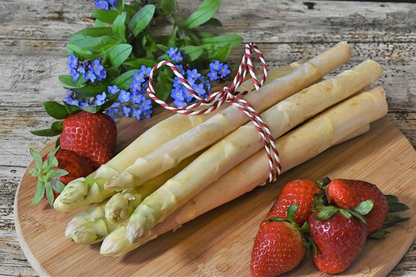 Spargel - super gesund und lecker