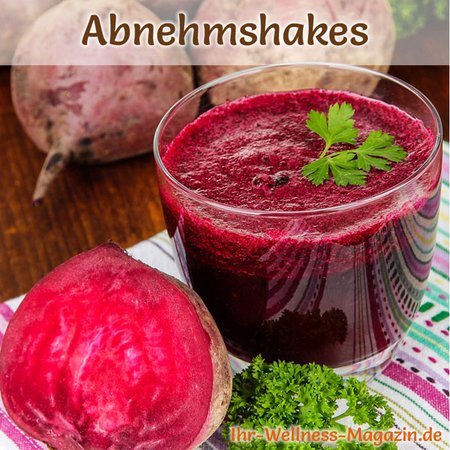 Rote Beete Shake zum Abnehmen