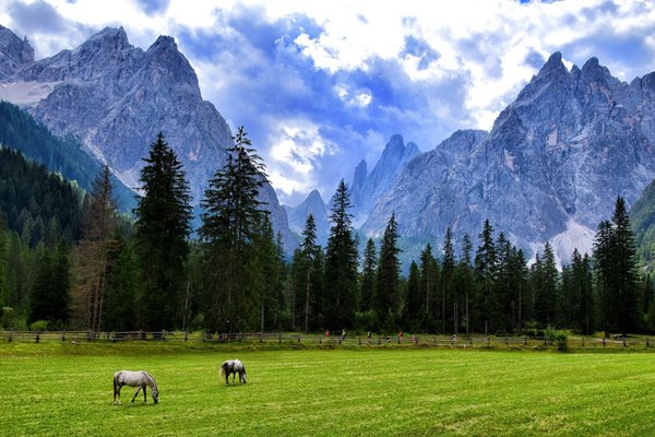 Urlaub auf der Seiser Alm mit Dolomitenblick