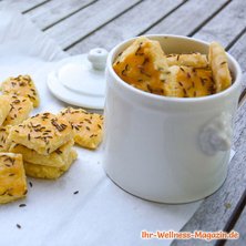 Herzhafte Kümmelplätzchen