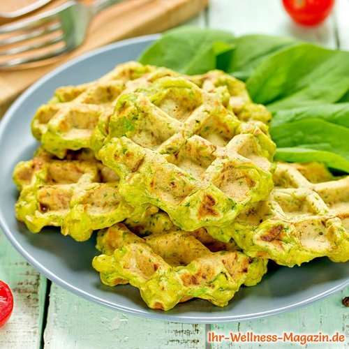 Low Carb Spinat-Waffeln