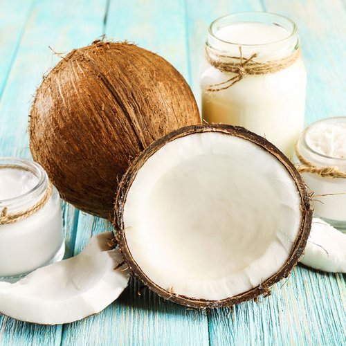 Kokosöl Haarmaske zur Pflege der Kopfhaut