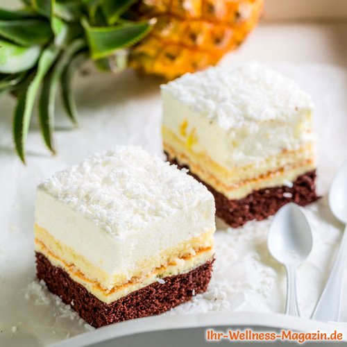 Low Carb Pina-Colada-Kuchen