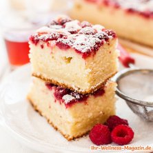  Low Carb Himbeer-Vanille-Kuchen