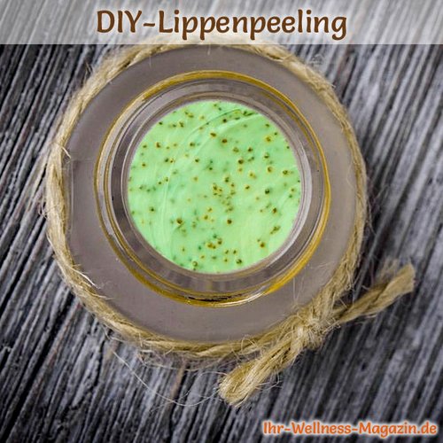 Lip Scrub selber machen - Rezept für Lippenpeeling mit Avocadoöl