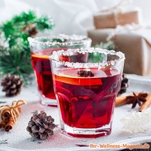 Erdbeer-Glühwein