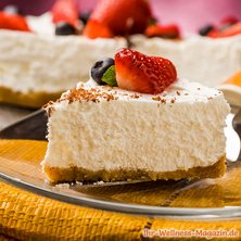 Leichte Low Carb Joghurt-Torte