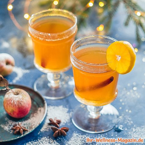 Orangen-Vanille-Glühwein