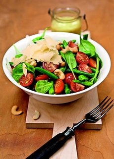 Leckere Salate: Cosmic Spinat Salat