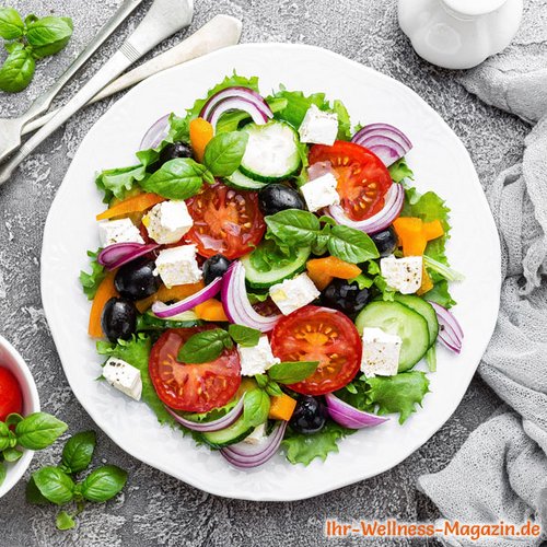30 schnelle Salat-Rezepte - Low Carb, vegetarisch & gesund 