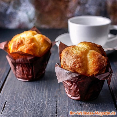 Low Carb Vanille-Muffins mit Joghurt