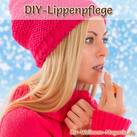 Lippenpflegestift für den Winter selber machen
