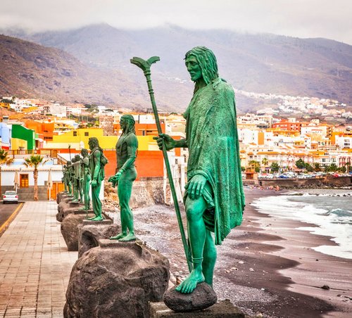 Guanchenkönige in Candelaria auf Teneriffa