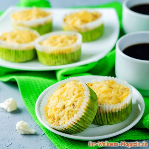 Low Carb Blumenkohl-Muffins