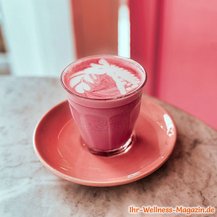 Pink Latte mit Roter Bete