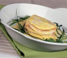 Gesunde Lachs-Kohlrabi-Lasagne