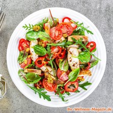 Eiweißreiche Salat-Rezepte - proteinreich und Low Carb