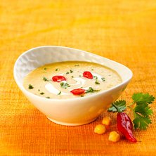 Low Carb Kichererbsensuppe mit Chili