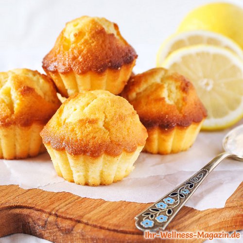 Schnelle Low Carb Zitronen-Muffins