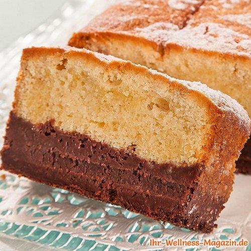 Low Carb Vanille-Schoko-Kuchen