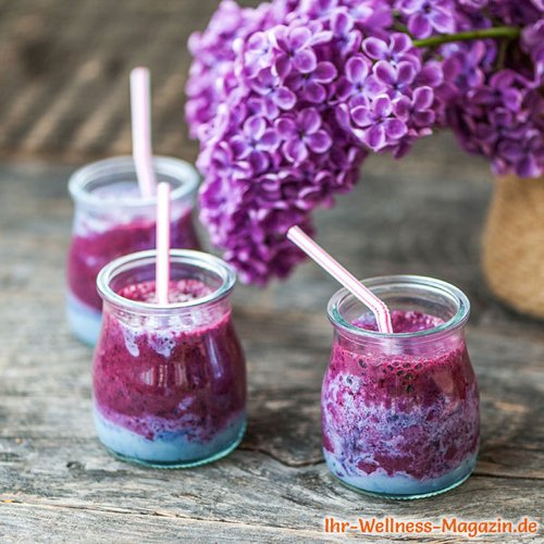 Cremiger Beeren-Eiweißshake