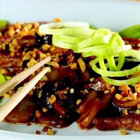 Chinesische Rezepte: Ente mit Mandeln