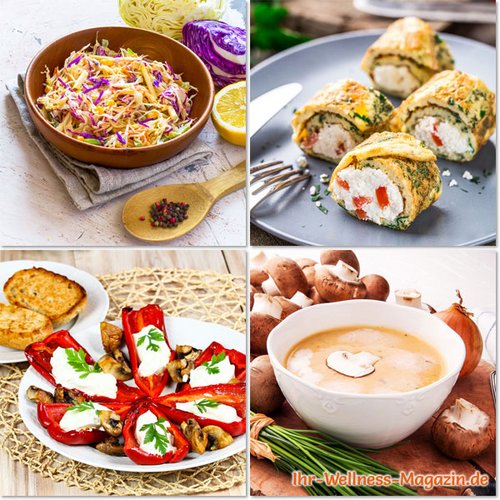 Low-Carb-Abendessen – gesunde Rezepte