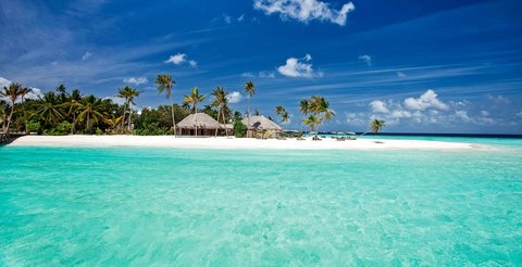Bilder der Malediven Insel Halaveli im Nord Ari Atoll