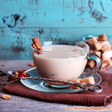 Chai Tee mit Mandelmilch