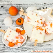 Low Carb Aprikosen-Joghurt-Eis am Stiel