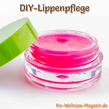 Farbigen Lippenbalsam selber machen