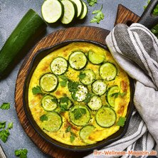 Low Carb Zucchini-Omelett aus dem Ofen